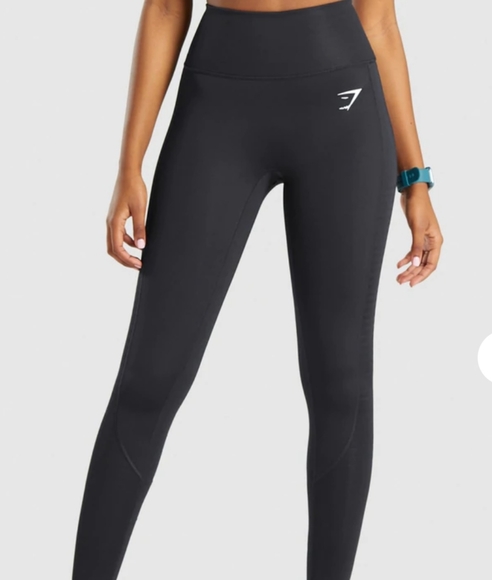 Gray gymshark small leggings high rise